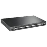 TP-Link-TL-SG3452XP-switch-di-rete-Gestito-L2--Gigabit-Ethernet--10-100-1000--Supporto-Power-over-Ethernet--PoE--1U-Nero