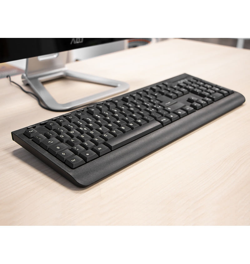 Adj-KT108-Pure-Evo-Kit-tastiera-USB-QWERTY-Italiano-Nero