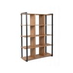 Libreria Indrustial Rovere Quercia a Cubi in Legno da Salotto Ingresso