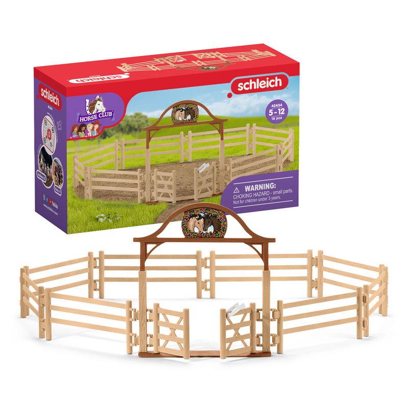 Schleich-Horse-Club-42434-accessorio-per-miniature-giocattolo-Toy-figure-fence