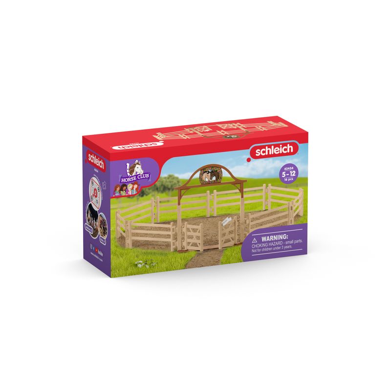 Schleich-Horse-Club-42434-accessorio-per-miniature-giocattolo-Toy-figure-fence