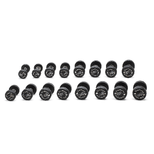Diamond Set 16 Coppie Manubri Gommati Tondi 2