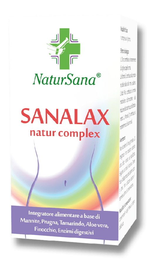 SANALAX-natur-complex---Riequilibrante-intestinale-Depurativo-Intolleranze-alimentari-Pancia-gonfia-Digestione-difficile---Alto-dosaggio----90-capsule.