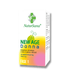 NEW AGE DONNA FASE 1 - Benessere Donna, Menopausa e Climaterio - A base di Rodiola, Gynostemma, Griffonia e Cimicifuga - Alto Dosaggio -60 capsule.