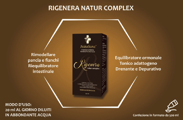 RIGENERA-natur-complex---Dimagrante-Drenante-Depurativo-Tonico-adattogeno-Riequilibrante-ormonale---Alto-Dosaggio----500-ml.