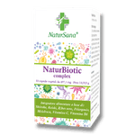 NaturSana NATURBIOTIC complex - Funzionalità delle Vie Respiratorie, Sistema immunitario, Antibatterico - Shiitake