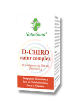 D-CHIRO-natur-complex---Ovaio-Policistico-Equilibrio-Femminile-Acne---Zinco-Vitamina-E-Acido-folico-e-Vitamina-D3---600-mg-di-D-Chiro-Inositolo-per-dose-giornaliera---30-compresse.