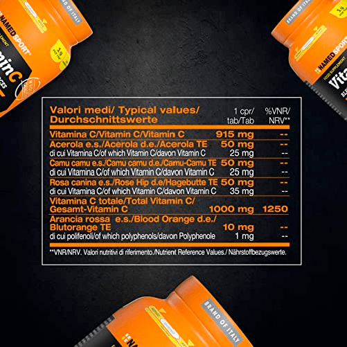Named Sport Vitamina C Natural Blend 90cpr
