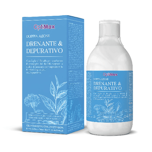 Optima Naturals OptiMax Drenante & Depurativo - Integratore liquido pronto da bere a base di estratti vegetali