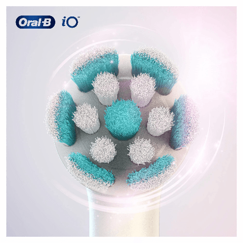 Oral-B-iO-Testine-Spazzolino-Elettrico-Ultimate-Clean-Confezione-da-2-pezzi-Gentle-Care-Ideale-per-denti-e-gengive-sensibili-Bianco-e-Rosa