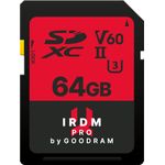 Goodram Scheda SD 64GB UHS II V60 GoodRAM - blister retail