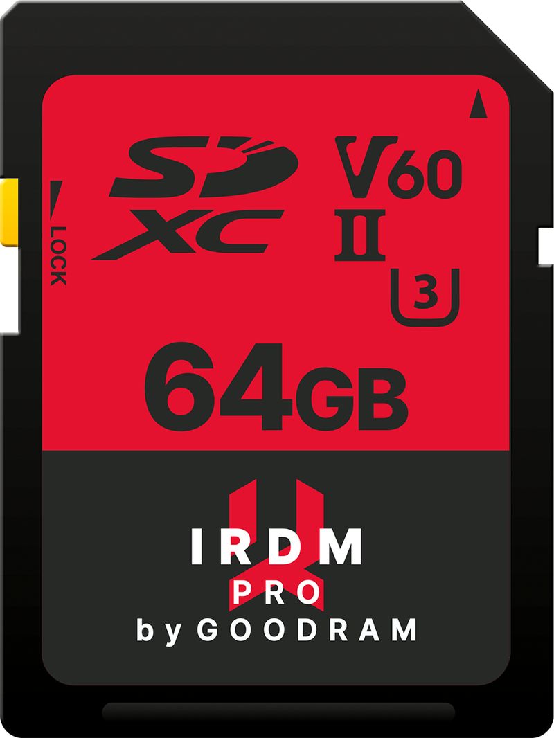 Goodram-IRDM-PRO-64-GB-SDXC-UHS-II