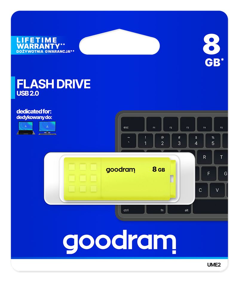 Goodram-UME2-unita-flash-USB-8-GB-USB-tipo-A-2.0-Giallo