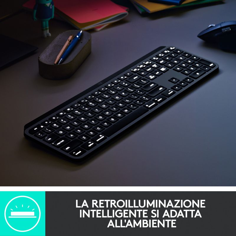 Logitech-MX-Keys-Tastiera-Wireless-Illuminata-Avanzata-per-Mac-Digitazione-Tattile-Tasti-Retroilluminati-a-LED-Bluetooth-USB-C-Batteria-10-giorni-Apple-macOS-Struttura-Metallica