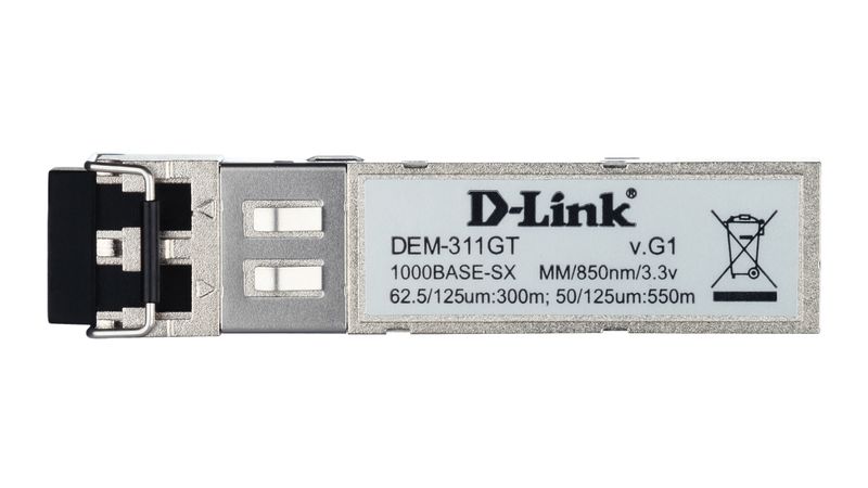 D-Link-DEM-311GT-modulo-del-ricetrasmettitore-di-rete-Fibra-ottica-1000-Mbit-s-SFP-850-nm