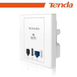 Tenda W6-S punto accesso WLAN 300 Mbit/s Bianco Supporto Power over Ethernet (PoE)