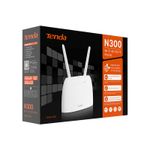 Tenda-N300-router-wireless-Fast-Ethernet-Banda-singola--2.4-GHz--4G-Bianco