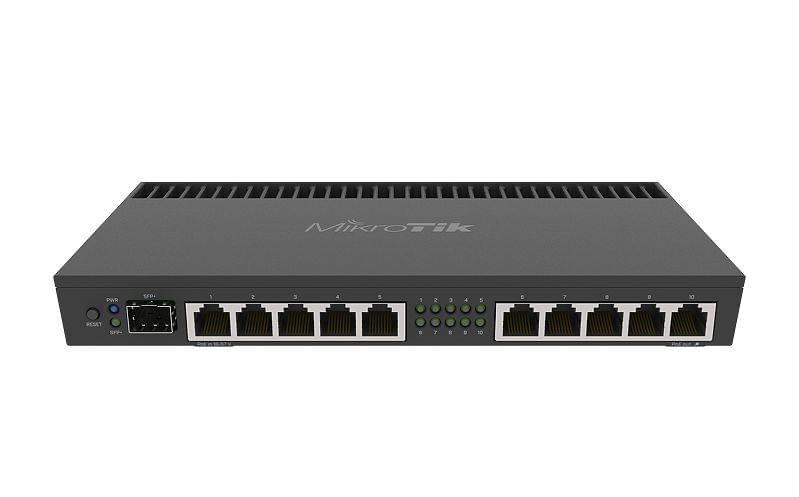 Mikrotik-RB4011IGS-RM-router-cablato-Gigabit-Ethernet-Nero