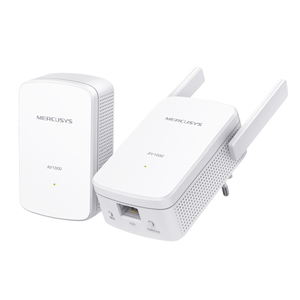 Mercusys MP510 KIT adattatore di rete PowerLine 1000 Mbit/s Collegamento ethernet LAN Wi-Fi Bianco