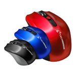 Techmade-TM-XJ30-RED-mouse-Ambidestro-RF-Wireless-Ottico-1600-DPI