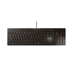 CHERRY KC 6000 Slim tastiera USB QWERTZ Tedesco Nero