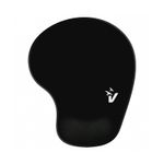 Vultech Mousepad Tappetino Per Mouse Ergonomico Mp-02N Nero Con Gel