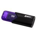 Emtec-Click-Easy-unita-flash-USB-128-GB-USB-tipo-A-3.2-Gen-1--3.1-Gen-1--Nero-Viola