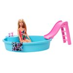 Mattel Mattel - Piscina con Bambola Barbie Ghl91