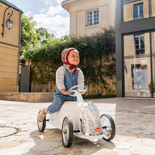 Auto-Cavalcabile-per-Bambini-Bianca