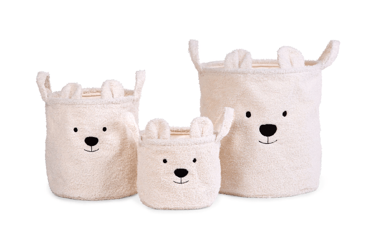 Cesto-Portaoggetti-Teddy-White-30x30-cm