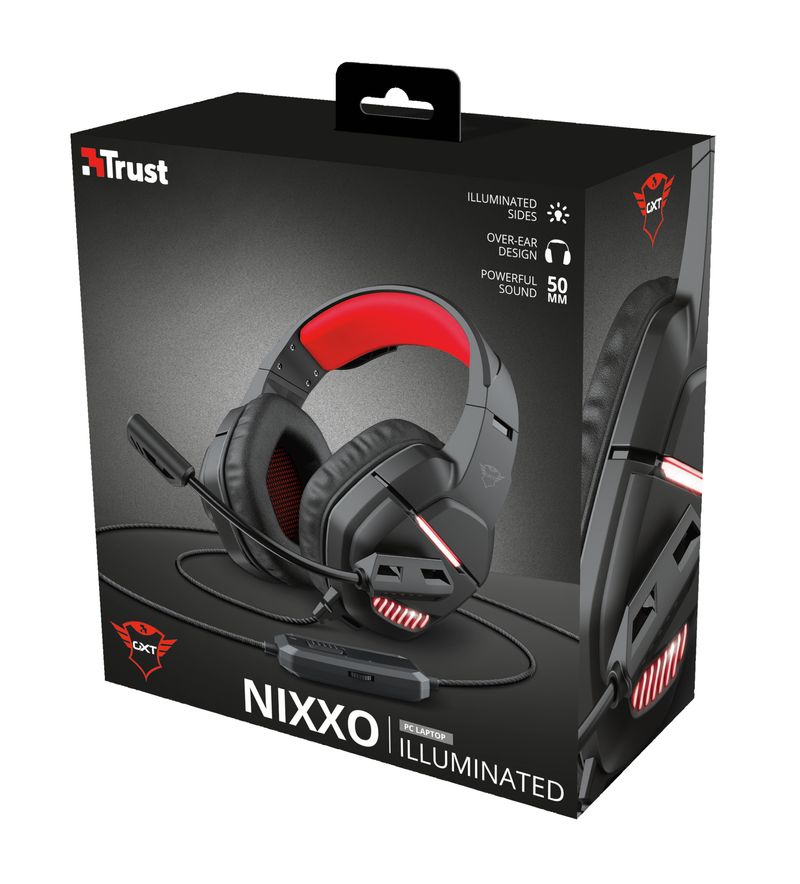 Trust-GXT-448-Nixxo-Cuffia-Padiglione-auricolare-Connettore-3.5-mm-USB-tipo-A-Nero-Rosso