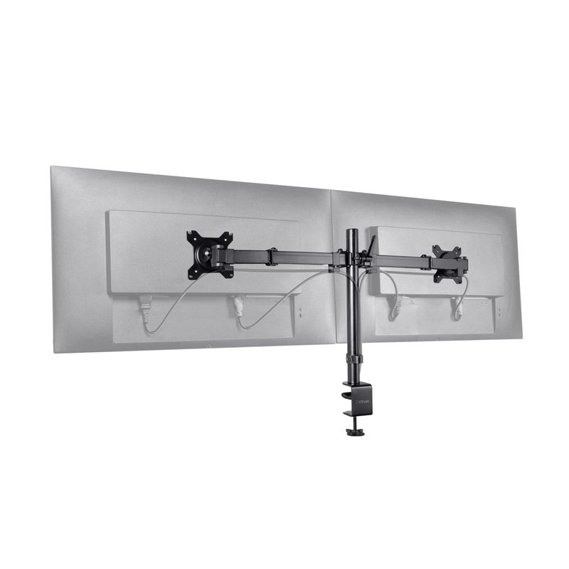 Trust-GXT-1120-Mara-Dual-Monitor-Arm-813-cm--32---Morsa-Nero