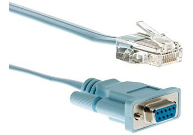 Cisco-RJ45-DB9-cavo-di-rete-Grigio-18-m