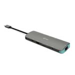 I-tec Metal USB-C Nano Docking Station di metallo con 4K HDMI LAN + Power Delivery 100 W