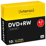 Intenso DVD+RW 4.7GB, 4x 4,7 GB 10 pz