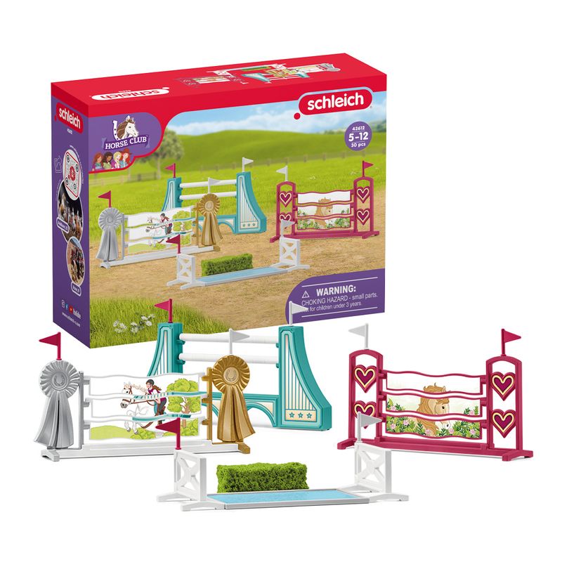 schleich-HORSE-CLUB-42612-accessorio-per-miniature-giocattolo-Recinzione-per-personaggio-giocattolo