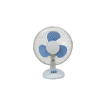 Ventilatore Elettrico da Tavolo Oscillante da Pavimento 2 Velocita Pale Bianco