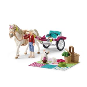 Schleich HORSE CLUB Small carriage for the big horse show
