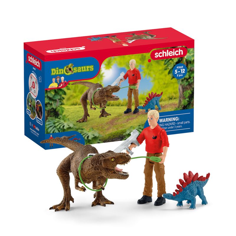 Schleich-Prehistoric-Animals-41465-set-di-action-figure-giocattolo