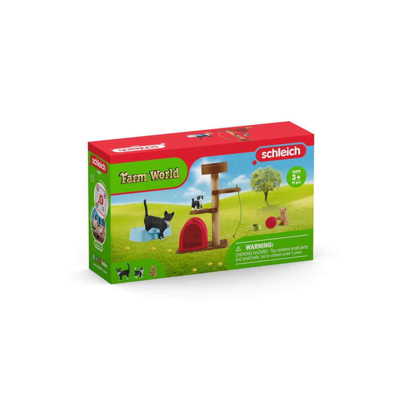 Schleich-Playtime-for-cute-cats