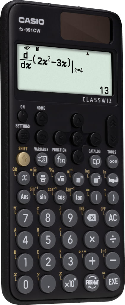 Casio-FX-991CW-calcolatrice-Tasca-Calcolatrice-scientifica-Nero