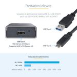 StarTech.com-Box-SSD-M2-NVME---Adattatore-USB-C-10Gbps-a-M.2-NVMe-SATA---Case-Esterno-USB-C--3.0-3.1--in-Alluminio-SSD-M2-PCIe-SATA---Cavi-USB-C-A---Supporta-2230-2242-2260-2280--M2-USB-C-NVME-SATA-