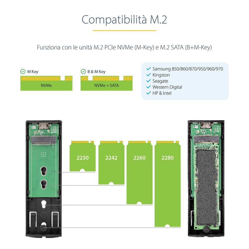 StarTech.com-Box-SSD-M2-NVME---Adattatore-USB-C-10Gbps-a-M.2-NVMe-SATA---Case-Esterno-USB-C--3.0-3.1--in-Alluminio-SSD-M2-PCIe-SATA---Cavi-USB-C-A---Supporta-2230-2242-2260-2280--M2-USB-C-NVME-SATA-