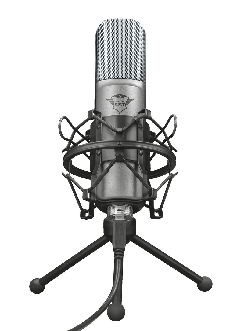 Trust-GXT-242-Table-microphone-Cablato-Nero