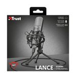 Trust-GXT-242-Table-microphone-Cablato-Nero