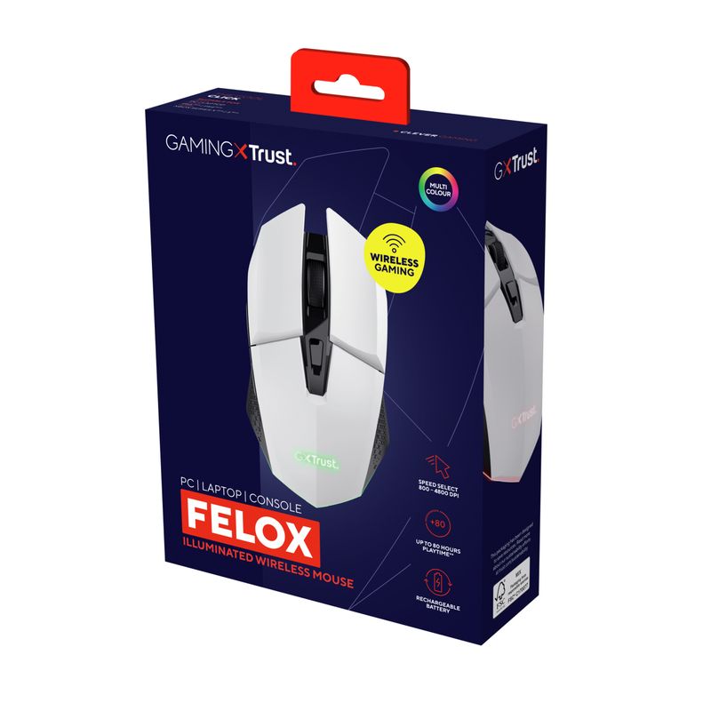 Trust-GXT-110-FELOX-mouse-Mano-destra-RF-Wireless-Ottico-4800-DPI