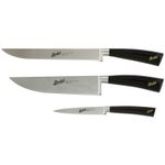 Berkel-Elegance-Coltello-da-Cucina-Nero-Lucido-Set-da-Chef-3-Pezzi