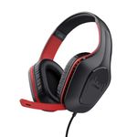 Trust-GXT-415S-ZIROX-Auricolare-Cablato-A-Padiglione-Giocare-Nero-Rosso