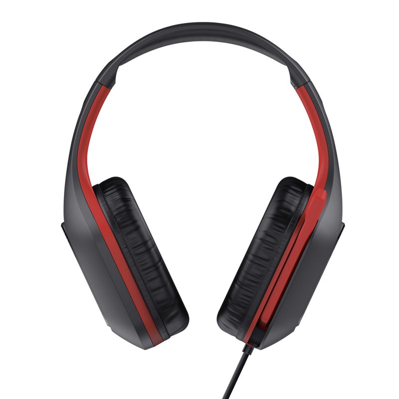 Trust-GXT-415S-ZIROX-Auricolare-Cablato-A-Padiglione-Giocare-Nero-Rosso