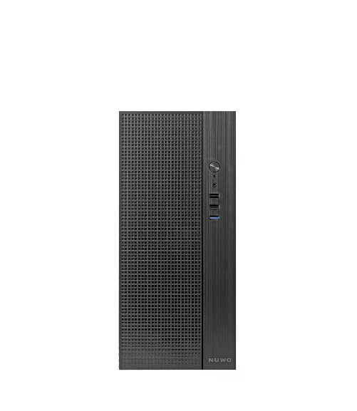 Nuwo Case Office M-Atx Opal Z300 0.60Mm Spcc Usb3.0/2.0 80Mm Nero